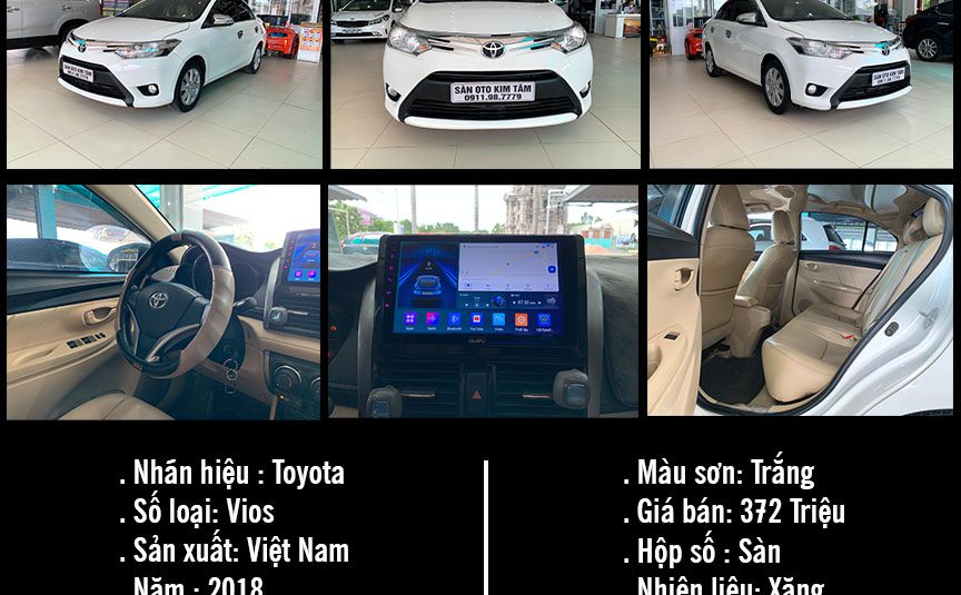 TOYOTA VIOS MT, ĐỜI 2018