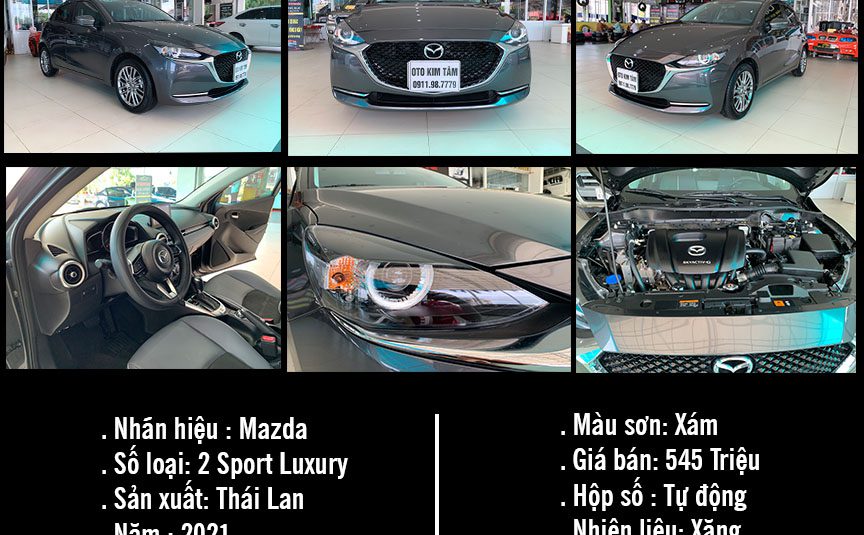 MAZDA 2 SPORT 1.5AT LUXURY 2021