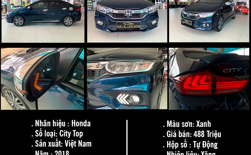 HONDA CITY TOP 2018, AT