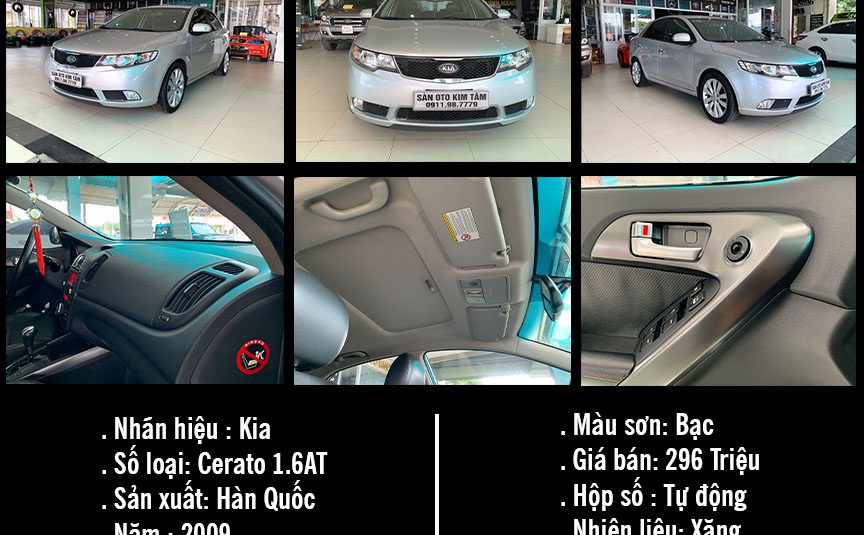 (Đã bán) Kia Cerato 2009 Nhập khẩu