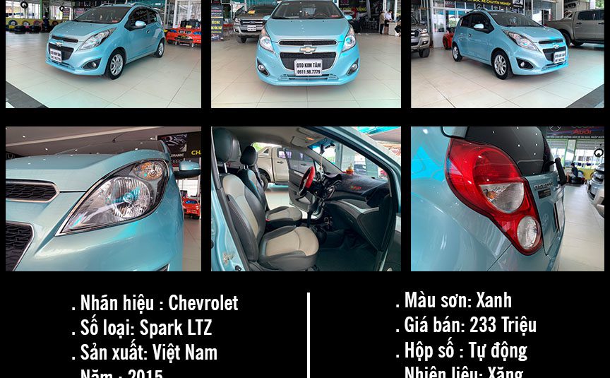 CHEVROLET SPARK AT, ĐỜI 2015