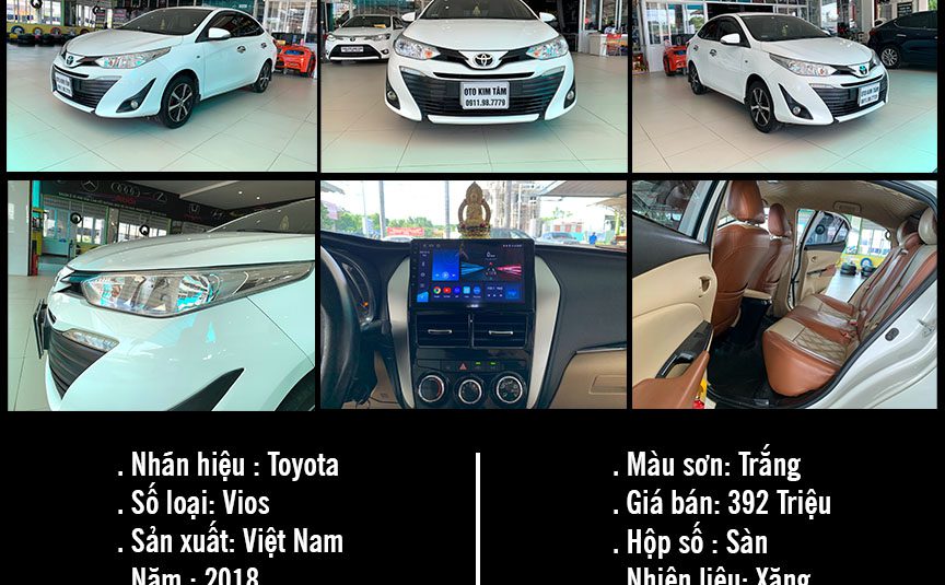 TOYOTA VIOS 2018, MT