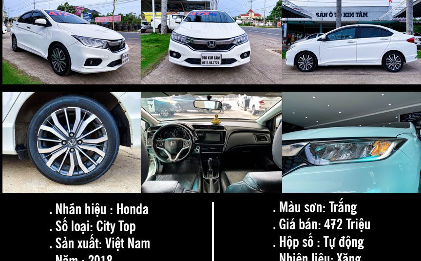 HONDA CITY TOP 2018, AT