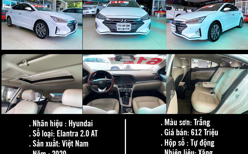 HYUNDAI ELANTRA 2.0 2020, SỐ TỰ ĐỘNG